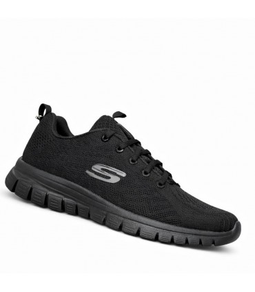 ZAPATILLA SKECHERS GET CONNECTED BBK 12615 BLACK