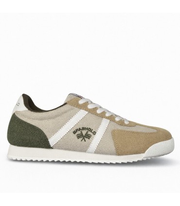 ZAPATILLA SPAGNOLO RAYAS 40060 BEIGE