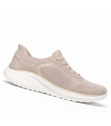 ZAPATILLA SKECHERS ELASTICOS BOBS CURRENT MUSE 117497 NATURAL GOLD
