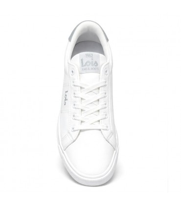 ZAPATILLA LOIS BASICA 61346 BLANCO GRIS