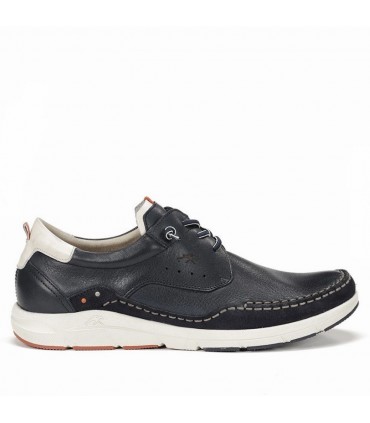 ZAPATO FLUCHOS PIEL F1986 OCEANO