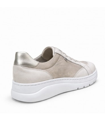 ZAPATO FLUCHOS PIEL MUJER F1918 INDIOS BEIGE
