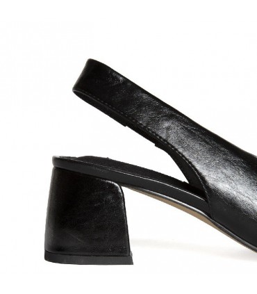 ZAPATO TACON CUADRADO M6265 NEGRO