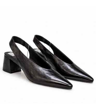 ZAPATO TACON CUADRADO M6265 NEGRO