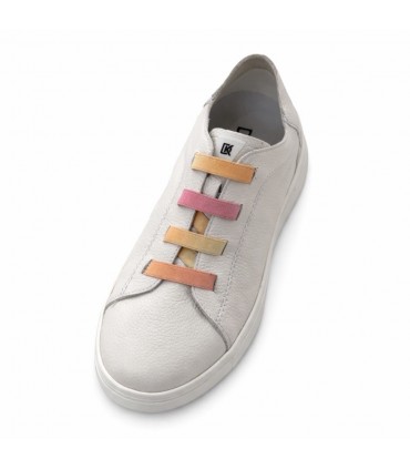 ZAPATO DORKING BY FLUCHOS PIEL D9499 INDIOS BLANCO