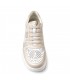 ZAPATILLA CONFORT AMARPIES  ELASTICOS AHI30062 COMBI BEIGE
