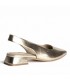 ZAPATO DESTALONADO TACON BAJO M6215 ORO