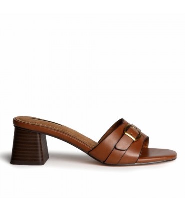 SANDALIA TACON HEBILLA M6305 CUERO