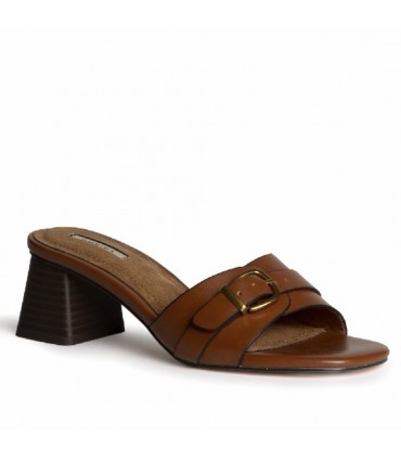 SANDALIA TACON HEBILLA M6305 CUERO