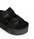 ZUECO PLATAFORMA HEBILLAS M6380 NEGRO