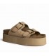 ZUECO PLATAFORMA HEBILLAS M6380 CAMEL