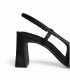ZAPATO TACON RASO LAZO CORINA M6255 NEGRO