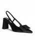 ZAPATO TACON RASO LAZO CORINA M6255 NEGRO