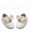 ZAPATO VESTIR LAZO -4122 BLANCO BRILLO