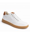 ZAPATILLA MUSTANG CHICO 84823 BLANCO MARRON