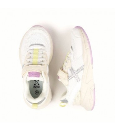 ZAPATILLA MUNICH MINI TRACK 122 BLANCO