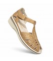 SANDALIA CANGREJERA AMARPIES AMD30030 CUERO