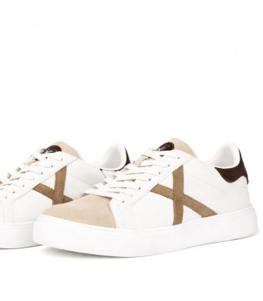 ZAPATILLA MUNICH RETE 118 8080118 BLANCO BEIGE