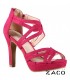 SANDALIA PRESTIGIO C-152  FUXIA