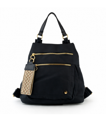 MOCHILA NYLON JYL68085 NEGRO