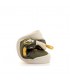 SANDALIA RESPETUOSA CERRADA MUSTANG 48908 VERDE BEIGE