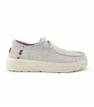ZAPATILLA WALKIN PITAS MUJER POPPY 77 CRUDO
