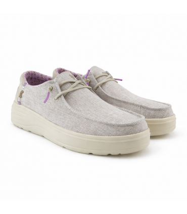 ZAPATILLA WALK IN PITAS MUJER POPPY 77 CRUDO