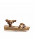 SANDALIA PLATAFORMA MUSTANG 49080 BROWN