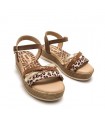 SANDALIA PLATAFORMA MUSTANG 49080 BROWN