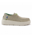 ZAPATILLA WALKIN PITAS MUJER POPPY 57-BEIGE
