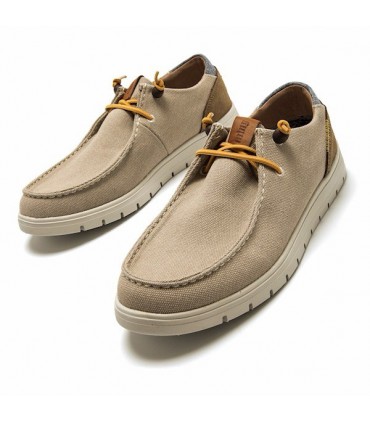 ZAPATO NAUTICO CHICO MUSTANG 84811 BEIGE