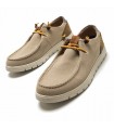 ZAPATO NAUTICO CHICO MUSTANG 84811 BEIGE