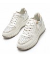 ZAPATILLA CUÑA MARIA MARE 68680 WHITE SILVER