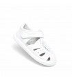 SANDALIA TITANITOS PIEL L500 FLOR BLANCO