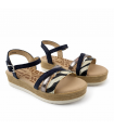 SANDALIA PLATAFORMA MUSTANG 49080 BLACK