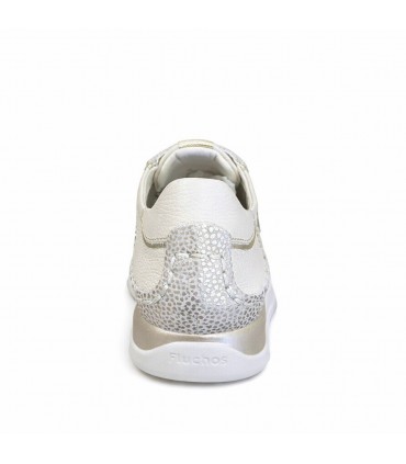 ZAPATO CUÑA FLUCHOS PICADOS F2143 BEIGE
