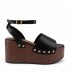 SANDALIA PLATAFORMA TACHUELAS D2765 BLACK