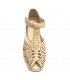 SANDALIA CANGREJERA AMARPIES AMD30030 BEIGE