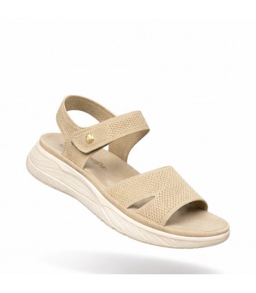 SANDALIA CONFORT AMARPIES ABZ28660 BEIGE
