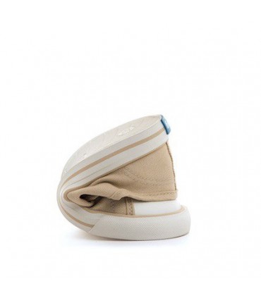 ZAPATILLA LONA RESPETUOSA MUSTANG 49065 ECRU