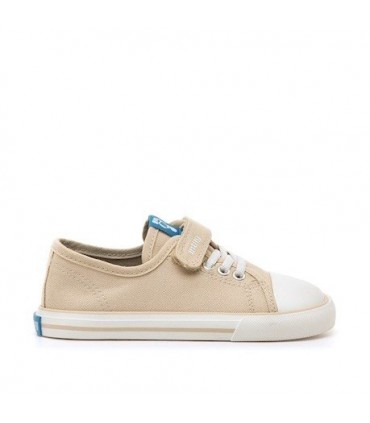 ZAPATILLA LONA RESPETUOSA MUSTANG 49065 ECRU