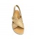 SANDALIA AMARPIES HEBILLA CONFORT ABZ30215 PLATINO