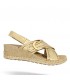 SANDALIA AMARPIES HEBILLA CONFORT ABZ30215 PLATINO