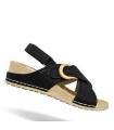 SANDALIA AMARPIES HEBILLA CONFORT ABZ30215 NEGRO