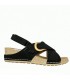 SANDALIA AMARPIES HEBILLA CONFORT ABZ30215 NEGRO