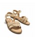 SANDALIA MUSTANG TACHUELAS 40057 NATURAL