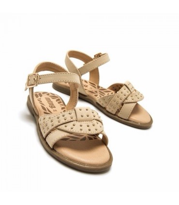 SANDALIA MUSTANG TACHUELAS 40057 NATURAL