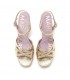 SANDALIA TACON MARIA MARE CRUZADA 68711 PLATINO