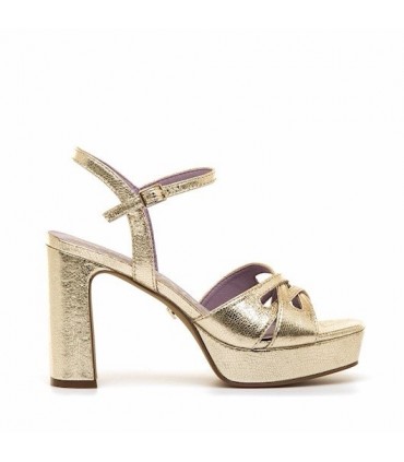 SANDALIA TACON MARIA MARE CRUZADA 68711 PLATINO
