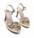 SANDALIA TACON MARIA MARE PEDRERIA 68687 CHAMPAGNE
